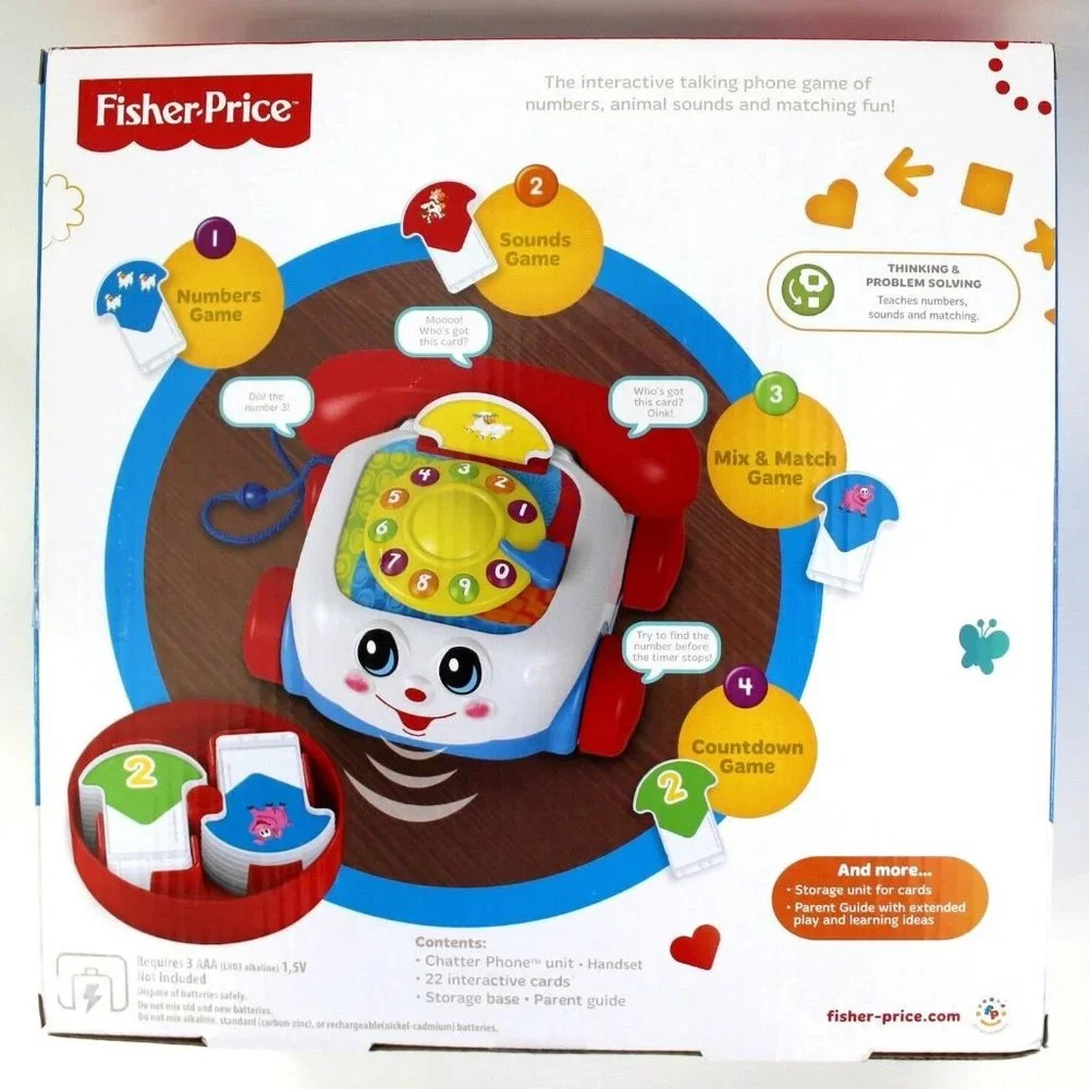 Fisher-Price Classic Chatter Phone Talking Game